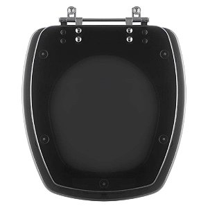 Assento Sanitário Thema Fume Transparente P/ Louça Incepa