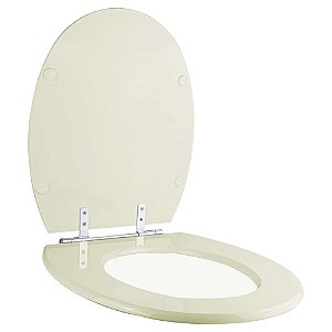 Assento Sanitário Spot Creme (Bege Claro) para vaso Deca