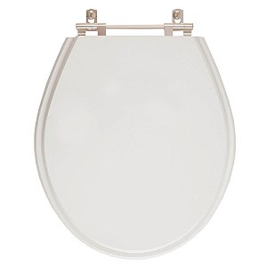 Assento Sanitário Studio Cinza Real para vaso Deca