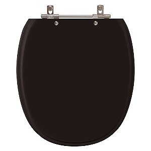 Assento Sanitário Ascot Preto para vaso Ideal Standard
