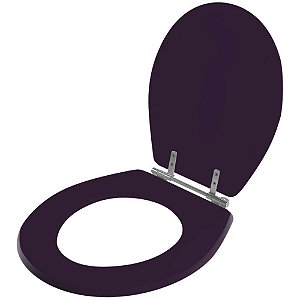 Assento Sanitário Carina Ametista (Roxo) para vaso Ideal Standard