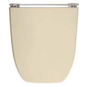 Assento Sanitário Scala Visone (Salmão) para vaso Ideal Standard