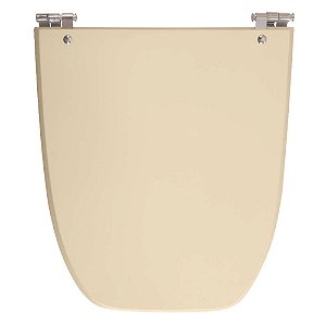 Assento Sanitário Poliester Scala Visone para vaso Ideal Standard
