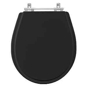 Tampa de Vaso Avalon Preto para Louça Ideal Standard