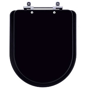 Tampa de Vaso Link Ebano Fosco para Bacia Deca 6lpf