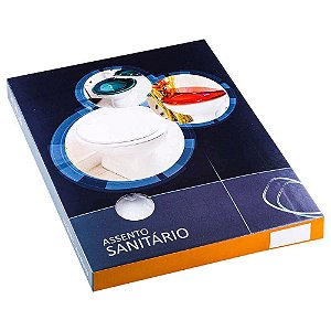 Tampa De Vaso Sanitario Com Amortecedor Happening Branco Para Bacia Roca
