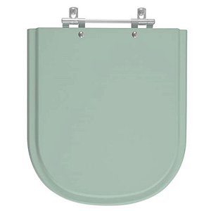 Tampa de Vaso Flox Verde Claro para bacia Fiori 6lpf