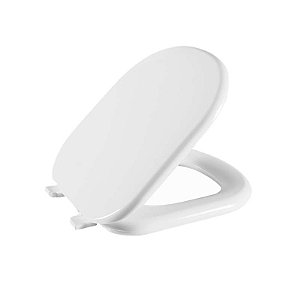 Assento Sanitário Almofadado Astra Donna Branco para Vaso Santamarina