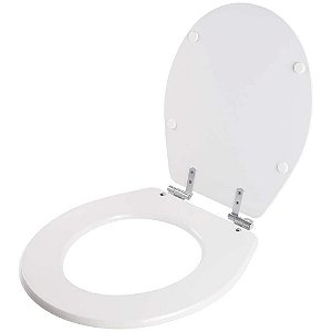 Tampa de Vaso Sanitário com Amortecedor Oriane Branco para bacia Ideal Standard