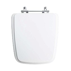 Tampa Vaso Sanitário Madeira Laqueada Suite Branco para bacia Incepa