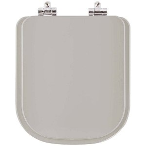Assento Sanitário Poliéster Soft Close Axis Barbante para vaso Deca