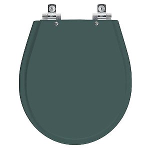 Assento Sanitário Soft Close Avalon Verde Amazonia para vaso Ideal Standard