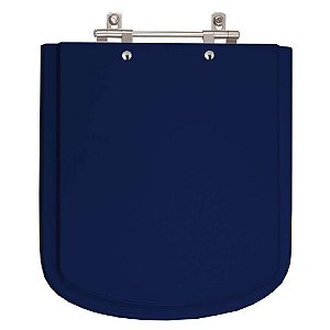 Tampa de Vaso Sanitário Laqueado Bali Navy para louça Incepa