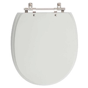 Assento Sanitário De Ville Cinza Real para vaso Deca