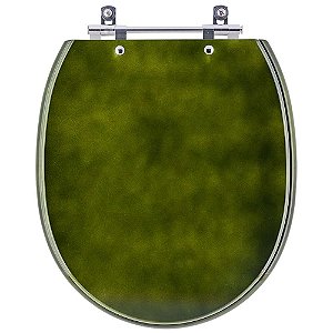 Assento Sanitário De Ville Verde Degradê para vaso Deca