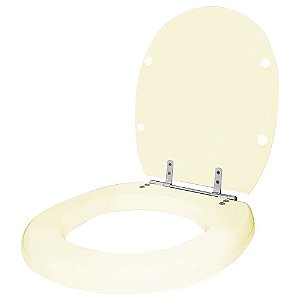 Assento Sanitário De Ville Creme (Bege Claro) para vaso Deca
