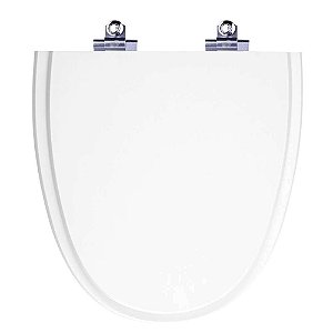 Assento Sanitário Fechamento Lento Aloha Branco para Vaso Celite