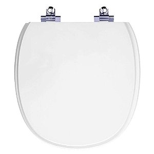 Assento Sanitário Fechamento Lento Village Branco para Vaso Deca