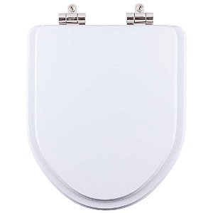 Assento Sanitário Laqueado Soft Close Gunna Branco para vaso Eternit 6lpf