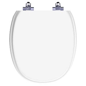 Assento Sanitário Laqueado Soft Close Ascot Branco para vaso Ideal Standard
