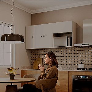 Armário Modular  Aéreo 30cm Branco 1 Porta