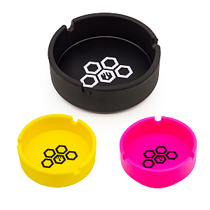 Cinzeiro de Mesa Silicone  Cultura Dab Anti Chamas