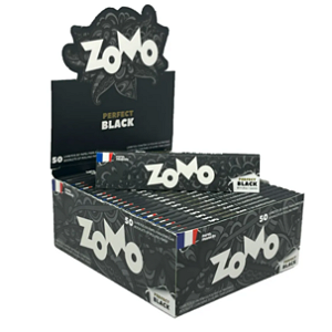 Caixa de Seda Zomo Perfect Black King Size C/50