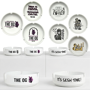 Cinzeiro de Porcelana | Cinzeiro Resistente para Tabacaria | The OG | SESH