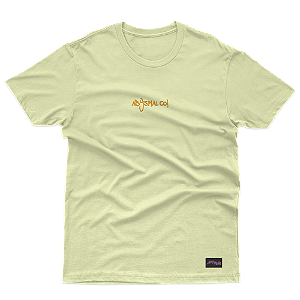 Camiseta Ecológica Abysmal "STREETBALL" Off white Oversized