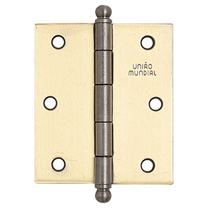 Dobradiça Aço 3 1/2" x 3"