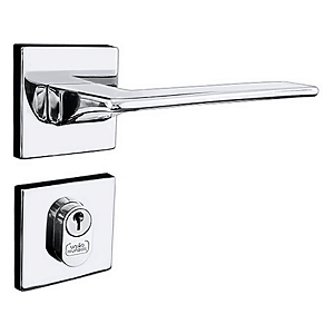 Fechadura Residencial Safira Roseta Quadrada -