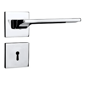 Fechadura Residencial Safira Roseta Quadrada - Interna