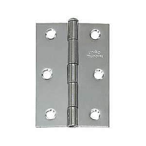 Dobradiça Aço 2 1/2" x 1 5/8" Linha Leve