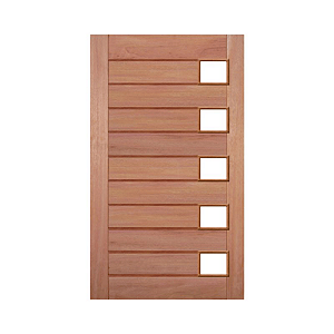 Porta Pivotante Mexicana Horizontal para 5 Vidros