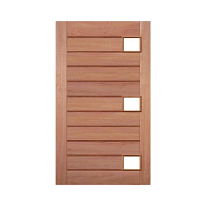 Porta Pivotante Mexicana Horizontal para 3 Vidros