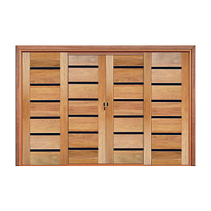 Porta de Correr BBB Friso Preto