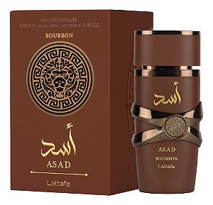 Perfume Árabe Lattafa Asad Bourbon Eau de Parfum Masculino - 100ml