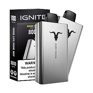 Descartável Ignite V80 - 8000 Puffs - Edição Metal