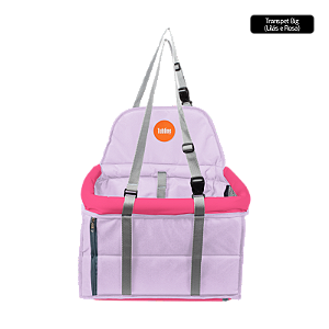 Assento carro Transpet Big Para Cães, até 15kg - Tubline