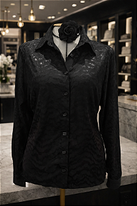 Camisa Social Acetinada