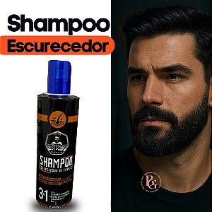 Shampoo Escurecedor de Cabelo Santo Barbudo 250ml