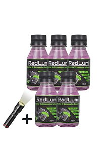 Radlumi kit com 5 unidade de 100ml cada + lanterna u.v