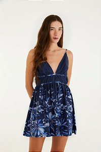 Vestido Curto Estampado Floral Tati