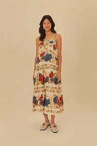 Vestido Longo Floral Sofia - Farm