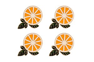 Porta Guardanapo limão siciliano