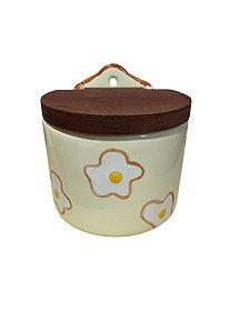 Saleiro com tampa