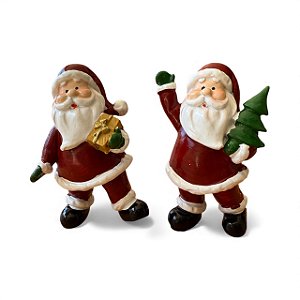 Conjunto de Papai Noel Pequeno 12CM
