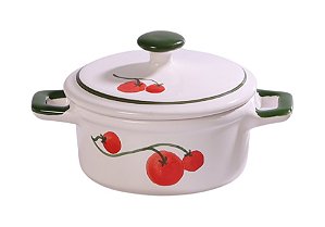 PANELA LISA PQ C/TAMPA TOMATINHOS