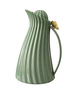 Garrafa térmica borboleta verde menta
