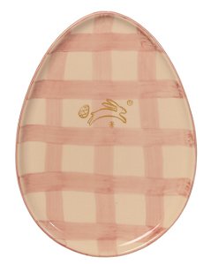 PRATO OVAL ROSA